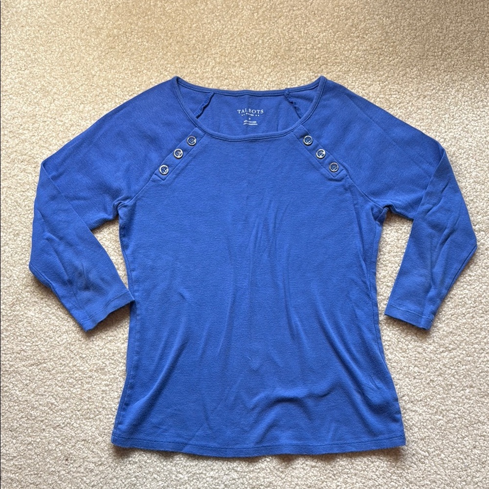 EUC Talbots cotton shirt